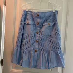 Womens size 12 blue skirt